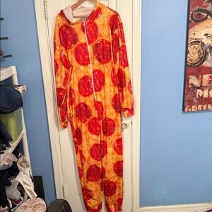 Pepperoni Pizza One Piece Adult Suit By Funziez